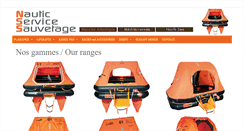 Desktop Screenshot of nautic-service-sauvetage.com